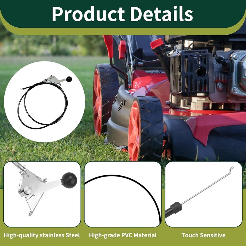 brougetme 055802000 Throttle Cable Replaces Bad Boy ZT Elite Mowers Throttle ZT Replaces Mower Maverick Outlaw - Image 5